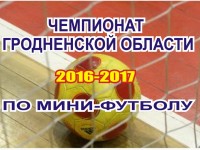 Состоялись игры второго тура чемпионата Гродненской области по мини-футболу сезона 2016-2017 годов