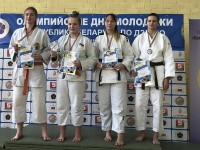 Сборная команда девушек Гродненской области по дзюдо  победитель Олимпийских дней молодежи Республики Беларусь