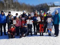 Учащиеся ДЮСШ Гродненской области «откатали» программу Олимпийских дней молодежи по лыжным гонкам