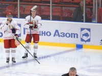 Международный турнир «Кубок Гродно» по хоккею выиграла команда Латвии.