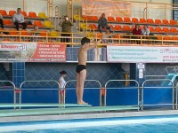 Завершился первый день открытого первенства Гродненской области по прыжкам в воду