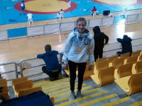 Гродненская спортсменка Каролина Василевская выиграла бронзовую медаль чемпионата мира по самбо