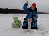 Природа создала на озере Молочном в Гродненском районе идеальные условия для спортивного лова рыбы