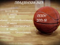 Гродно-Азот и СПК «Денщикова» оспорят главный Кубок чемпионата Гродненской области по баскетболу среди мужских команд