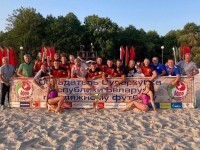 Команда «Гроднооблспорт» стала двукратным обладателем Суперкубка Республики Беларусь по пляжному футболу
