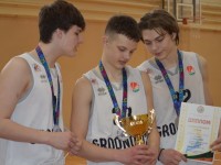 Команда Гродненской области завоевала серебро Олимпийских дней молодежи Республики Беларусь по баскетболу