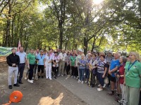 Более 120 участников собрал республиканский марафон по скандинавской ходьбе «Шаг к долголетию» в Гродно