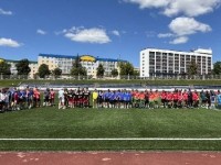 Областные соревнования по футболу «Кожаный мяч» открылись в Гродно