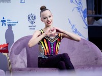 Гродненская гимнастка Ксения Евдокимова завоевала серебро и бронзу на «Кубке сильнейших» в Санкт-Петербурге