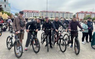 Более 400 участников собрал в Гродно велопробег «За Победу!»