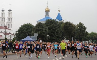 В Ошмянах прошел фестиваль бега «Ошмянская пятерка»