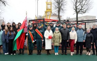 На базе Новогрудского государственного колледжа технологий и безопасности открылась новая многофункциональная спортивная площадка «Спорт для всех».