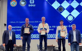Игорь Михальченко — чемпион Беларуси по шашкам-64!