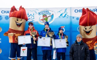 Юный гродненский биатлонист завоевал серебро на республиканских соревнованиях «Снежный снайпер»