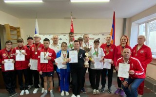 Команда Гродненской области — победитель открытого чемпионата Гомельщины по шоудауну