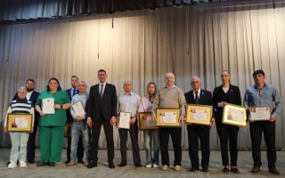 «За каждой победой — огромная команда»: в Гродно торжественно поздравили работников физической культуры и спорта с профессиональным праздником