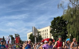 В Гродно состоялся девятый легкоатлетический забег «Гарадзенская вандроўка».