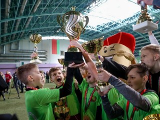 Два золота и бронза – команда  Гродненской области вернулась с республиканского финала по футболу «Кожаный мяч-2020»