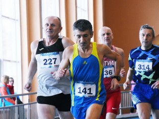 Ветераны легкой атлетики Гродненской области успешно выступили на X Открытом чемпионате Республики Беларусь «Masters» в помещениях