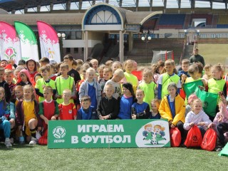 В Гродно состоялся футбольный фестиваль в рамках проекта АБФФ "Играем в футбол"