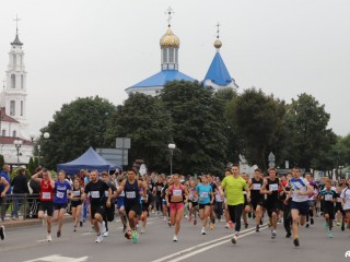 В Ошмянах прошел фестиваль бега «Ошмянская пятерка»