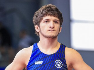 Магомедхан Магомедханов в финале чемптоната Европы U23
