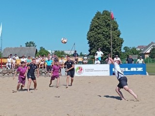 Итоги второго тура чемпионата Беларуси по пляжному футболу: «Гроднооблспорт» провёл три матча в Минске