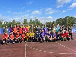Гродненские футболисты завоевали серебро на чемпионате РБ по мини-футболу среди инвалидов по зрению