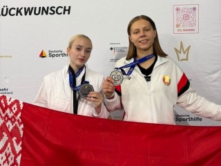 Тхэквондо в Гамбурге: гродненские спортсменки завоевали серебро German Open G1