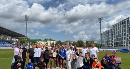 Команда Гродненской области - победитель Республиканской спартакиады школьников по легкой атлетике