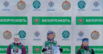 На первенстве Республики Беларусь по биатлону Новогрудские спортсмены отличились призовыми местами.