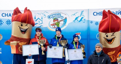 Юный гродненский биатлонист завоевал серебро на республиканских соревнованиях «Снежный снайпер»