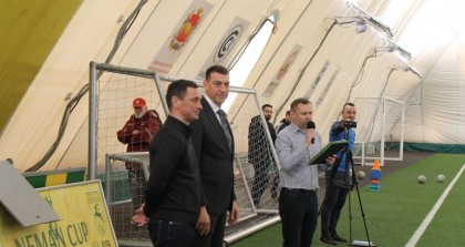 Открытый турнир Гродненской области по футболу среди девушек стартовал в Гродно