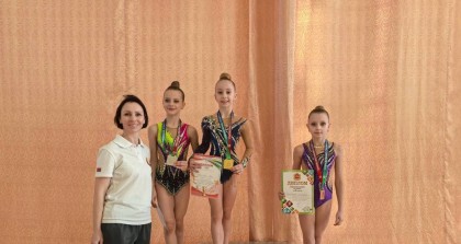 Итоги открытого первенства области по художественной гимнастике