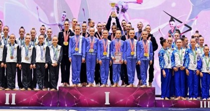 Гродненская область — серебряный призер Олимпийских дней молодежи по художественной гимнастике