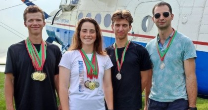 В Бресте прошёл первый этап Открытого чемпионата Беларуси по парашютному спорту (точность приземления)